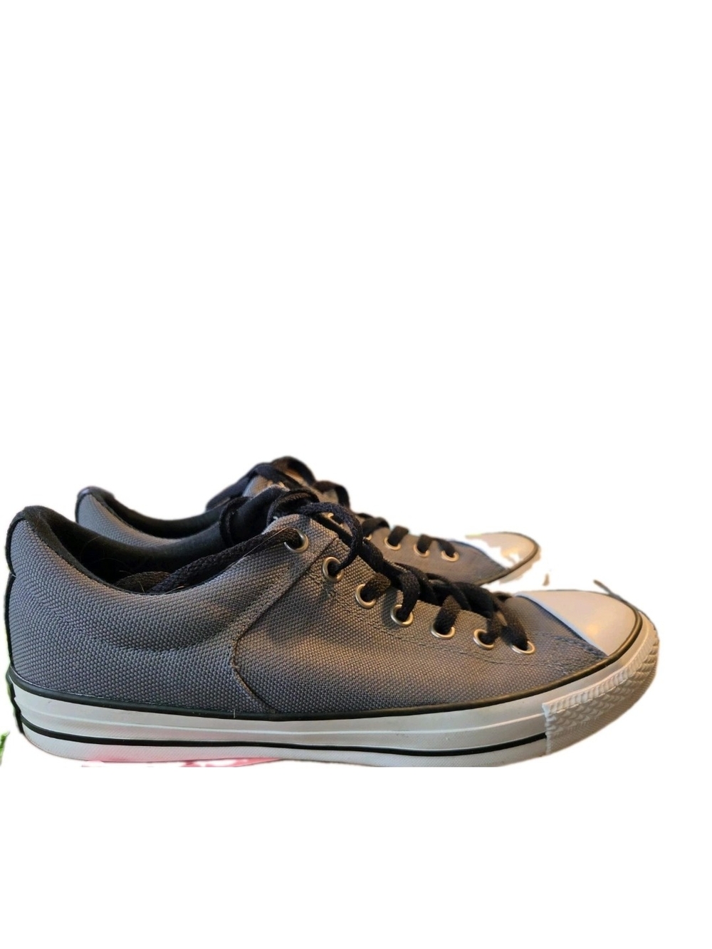 Converse Chuck Taylor All Star Low Top Sneakers Charcoal Black Streetwear Grunge - Picture 2 of 8